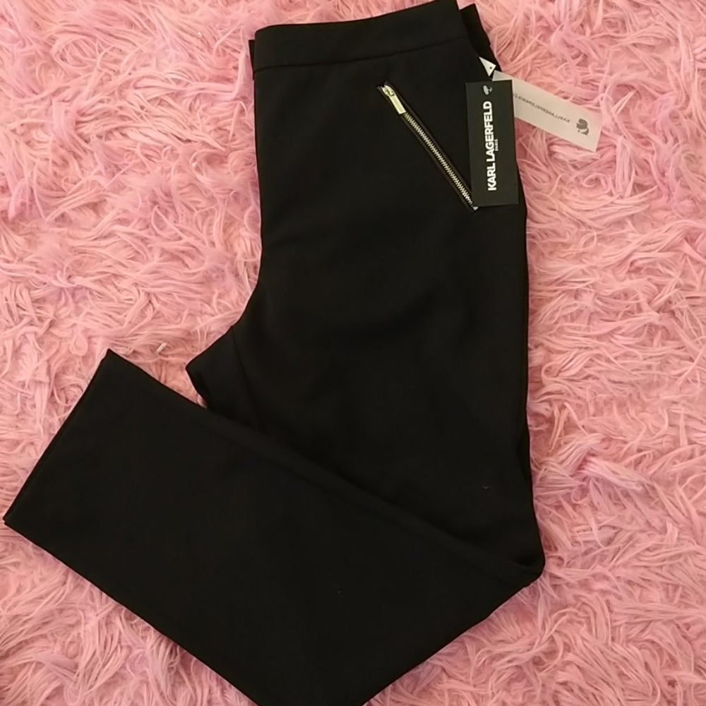 Karl Lagerfeld Black Pants